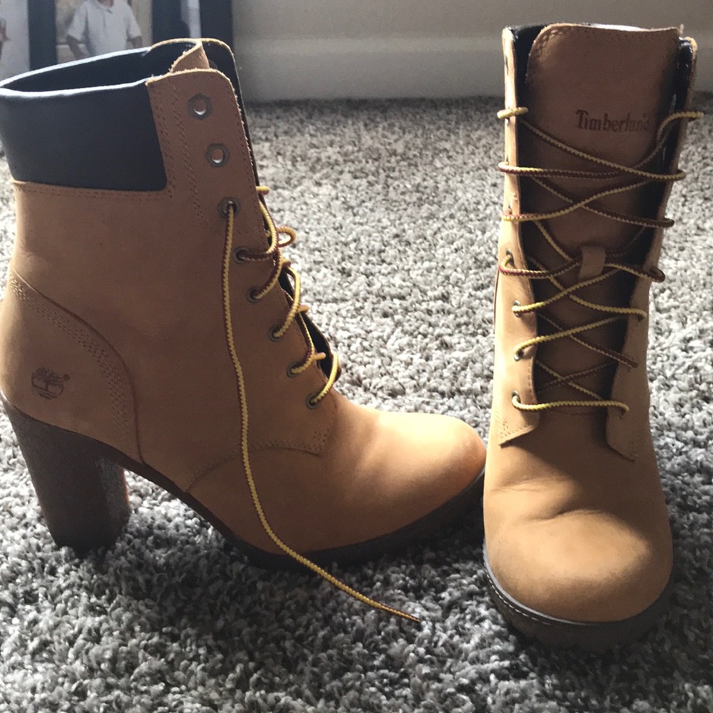 High heel boots